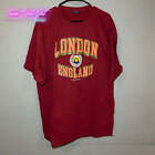 Vintage New Stussy Wine London England Tee T-Shirt XL