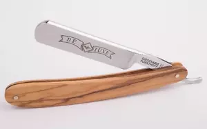Timor G&F Solingen Rasiermesser 5/8 Carbonstahl straight razor OLIVENHOLZ бритва - Bild 1 von 2