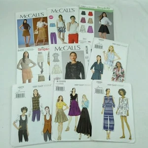 Sewing Pattern Bundle Womens Size 14-20 New Vogue 9273 8926 9260 8980 Bulk Lot - Picture 1 of 6