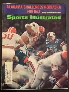 Sports Illustrated December 6, 1971 Alabama Challenges Nebraska Johnny Musso - Picture 1 of 1