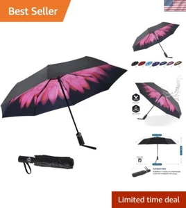 Durable Wind-Resistant Travel Umbrella - Premium Quality with Leak-Proof Canopy - Picture 1 of 9