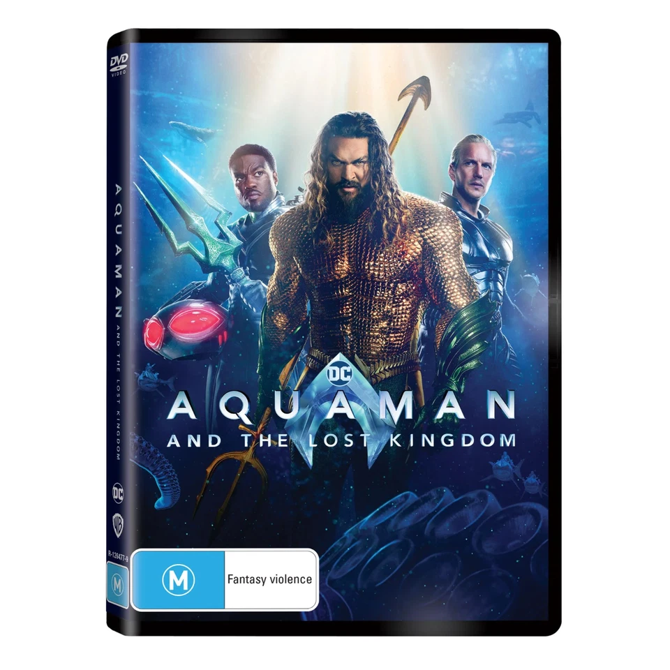 DC’s AQUAMAN And The LOST KINGDOM : NEW DVD - image 1 of 1