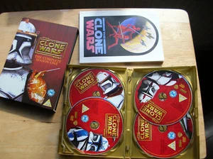STAR WARS THE CLONE WARS THE COMPLETE SEASON 1  (DISCS LIKE NEW) R2 DVD - Bild 1 von 7