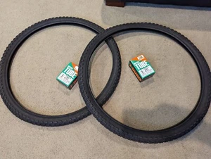 TWO (2)NEW DURO 26X 1.75 (47-559)BLACK BMX, CRUISER BICYCLES TIRES &TUBES,COMP 3 - Picture 1 of 5