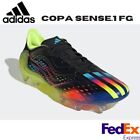 adidas Soccer Cleats Shoes Copa Sense.1 FG Core Black x Bright Cyan GW3605 NEW!