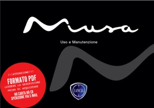 Libretto manuale istruzioni uso e manutenzione in PDF Lancia Musa 2004 - 2012 - Foto 1 di 4