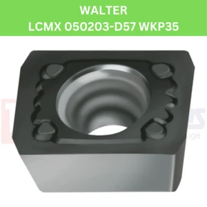 10 x WALTER LCMX 050203-D57 WKP35 Placas de corte giratorias para acero y fundición - Imagen 1 de 1