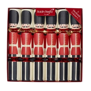 Robin Reed English Holiday Christmas Crackers - London Guards, 6 Count - Picture 1 of 1