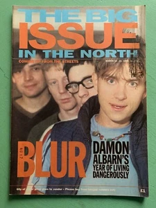 BIG ISSUE magazine 15-March-1999 BLUR Damon Albarn + Bret Easton Ellis interview - Picture 1 of 4