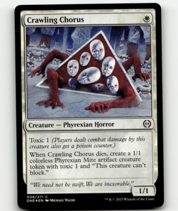 MTG Crawling Chorus #8 FOIL Phyrexia: All Will Be Common - Picture 1 of 1