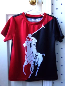 POLO RALPH LAUREN PERFORMANCE Big Pony T-Shirt Boys Size 5 LOGO Classic $45 - Picture 1 of 13