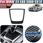 1PC Carbon Fiber Interior Gear Shift Panel Cover Trim For BMW Z4 E89 2009-2016