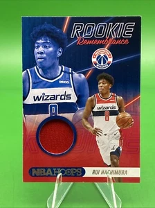Player Worn 2020-21 Hoops Rookie Remembrance Jerseys #SS-3 Rui Hachimura - Picture 1 of 2