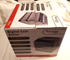 Cassida C300 Professional USD Coin Sorter Unused In Box - Picture 1 of 6