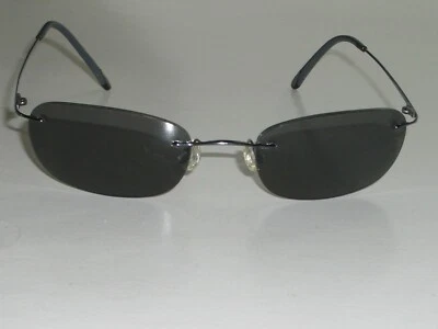 COSTA DEL MAR ITALY GUNMETAL CI 22 CINDER GRAY TONE POLARIZED SLEEK SUNGLASSES - Image 1 of 4