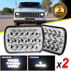 5x7 7x6 LED Headlight Hi/Lo DRL Beam fit Ford E-100 E-150 E-250 E-350 Econoline Ford E-350