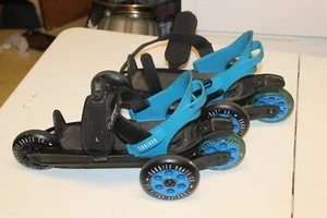 Cardiff Skate Company Cruiser Blue Adjustable Skates Size Large 4-13 EUC - Picture 1 of 6