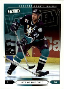 2005-06 Upper Deck Victory Anaheim Ducks Hockey Card #6 Steve Rucchin