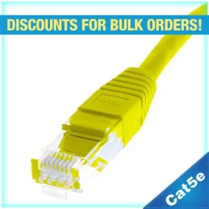 Cable de conexión Ethernet Skyline™ 8 conductores 24 AWG RJ-45 Cat5e (3 pies, amarillo) - Imagen 1 de 7