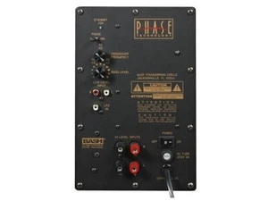 Phase Technology POWER-FL12-II 12in Subwoofer w Passive Radiator/25 Hz - 150 Hz - Picture 1 of 2