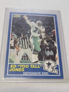 ED "Too Tall" JONES 1989 Score #5. COWBOYS - Top Loaded SET BREAK - Picture 1 of 2