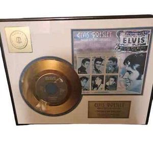 RARE!!! ELVIS PRESLEY Viva Las Vegas 24kt GOLD by Elvis Presley Enterprises - Picture 1 of 8