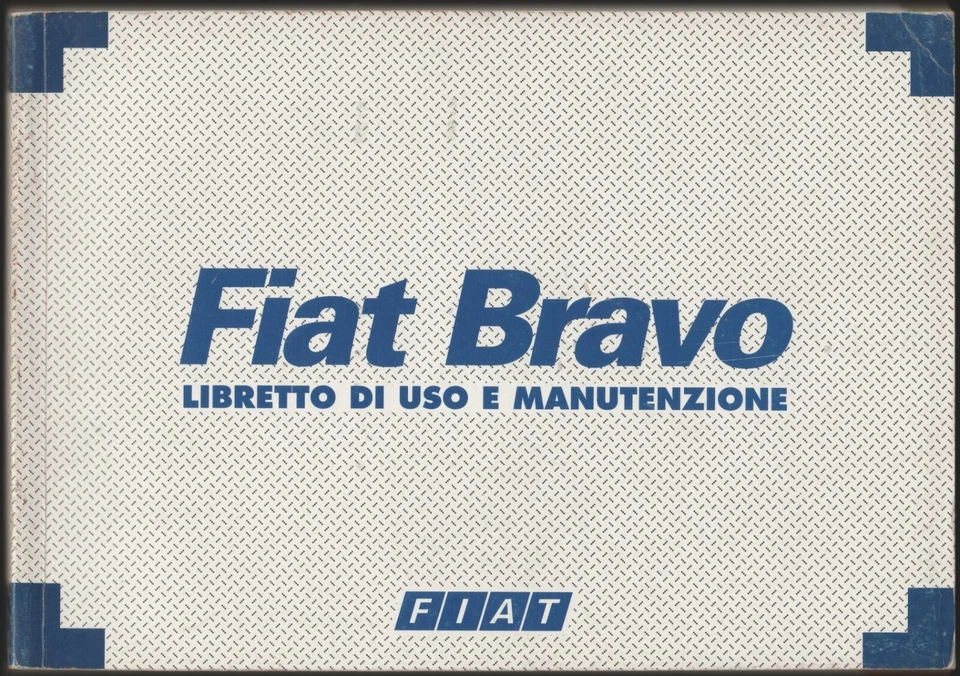 FIAT BRAVO - LIBRETTO USO E MANUTENZIONE 1°EDIZIONE 7/1995 - Immagine 1 di 1