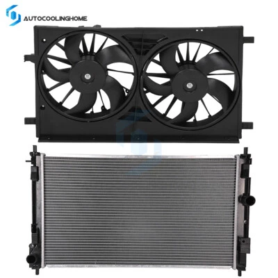 Kit de montaje de radiador y ventilador de refrigeración para Jeep Patriot 2007 08 09 10 11 12-2017 Foto 1 de 4