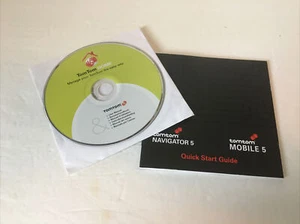 TomTom GPS Mobile 5 Quick Start Guide & User Manual CD - Picture 1 of 7