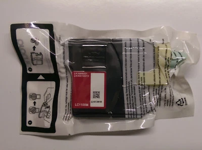 Original Brother LC1100M LC1100 M magenta MFC-5895CW MFC-6490CW MFC-6890CDW - Bild 1 von 2