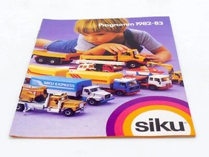 SIKU ALTER KLEINER KATALOG JAHR 1982-83 - Bild 1 von 2