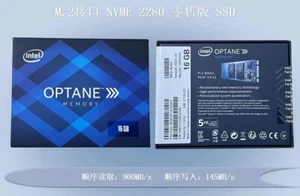 Intel Optane Memory M10 SSD M.2 2280 16GB MEMPEK1J016GAL PCIe 3.0 3D Xpoint NVMe - Picture 1 of 6