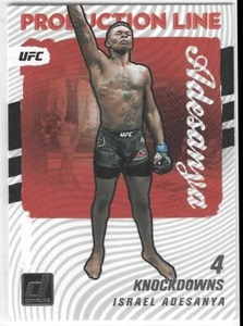 2022 Donruss UFC Production Line #3 Israel Adesanya - Picture 1 of 1
