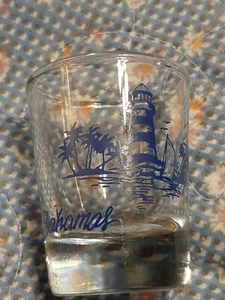 Bahamas Shot glass (Clear) VINTAGE  Shotglass - Picture 1 of 7