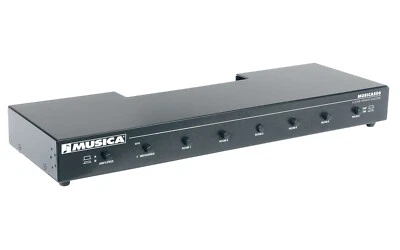 MTX AUDIO MUSICA Series SS6 6 Zone Speaker Selector with Dual Amp Selector