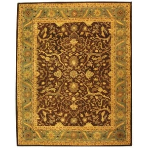 SAFAVIEH Antiquity AT14F Handmade Brown / Green Rug - Picture 1 of 27