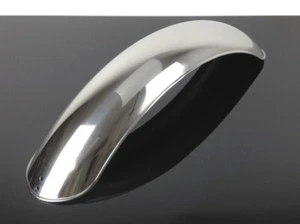Cafe-Racer KOTFÜGEL chapa protectora frontal guardabarros delantero 18"" 19"" VA acero inoxidable - Imagen 1 de 3