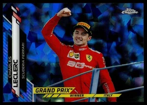2020 Topps Chrome SAPPHIRE Formula 1 CHARLES LECLERC #146 FERRARI ITALY - Picture 1 of 2