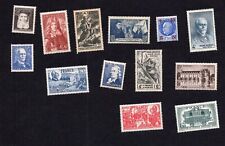 France 1942-44 set of 13 stamps Mi#562-631 MH CV=12$