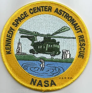 N.A.S.A. - Kennedy Space Ctr. - Astronaut Rescue, FL (4" round size) fire patch - Picture 1 of 1