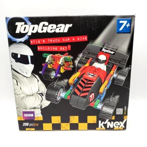 K'NEX Top Gear Stig's Track Car & Bike Building Set 147 pc BBC 29026/71720 NEW - Picture 1 of 6