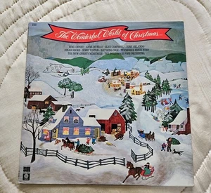 vintage 1975 - The Wonderful World of Christmas - vinyl LP holiday music Capitol - Picture 1 of 13
