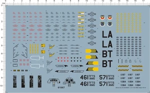 Super Detail Up 1/72 USAF US AirForce F-15E strike eagle Fighter Model Kit Decal - Picture 1 of 1
