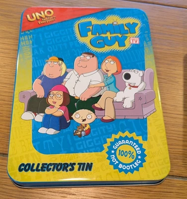 Family Guy UNO Special Edition Metal Tin Game - Image 1 of 3