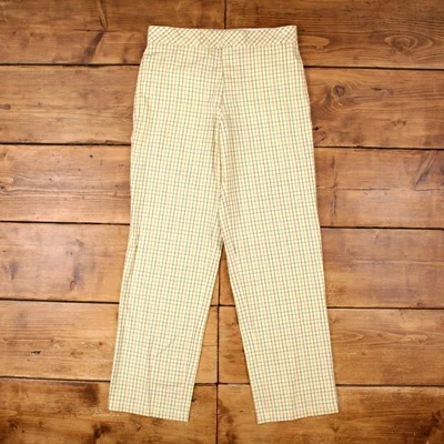 Pantaloni tuta pinguino munsingwear vintage pantaloni 32x32 anni 90 tartan quadri check - Immagine 1 di 4