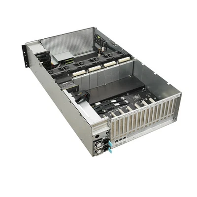 ASUS ESC8000-G4 8GPU 8X2.5" Server/3X 2200W PSU/2X8160 CPU/1T 2400MHz  RAM - Image 1 of 4