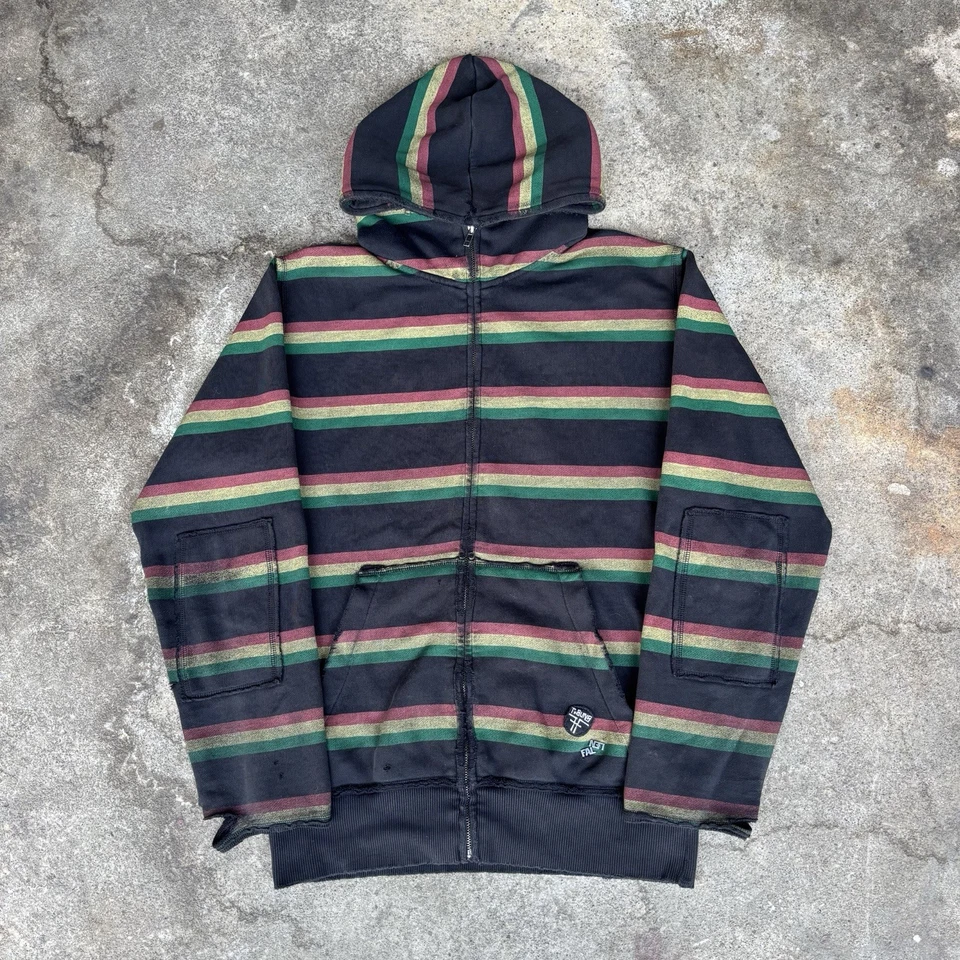 Sudadera con capucha vintage Fallen Skateboards Tommy Sandoval Rasta Grail Foto 1 de 4