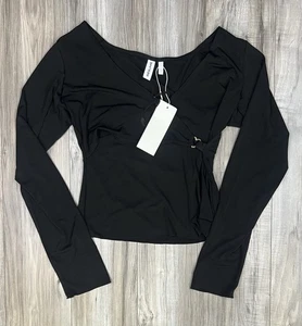 Resume FleurRS Women’s Black Blouse 999 Dressy Work Top Size Medium - Brand NEW - Picture 1 of 9