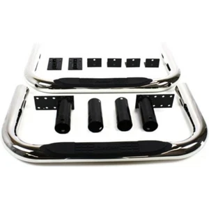 DZ3700303 Dee Zee Set of 2 Nerf Bars for Chevy Olds Suburban S10 Pickup Pair - Picture 1 of 5