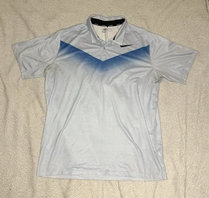 Nike Golf Herren Blau und Grau Dri-Fit Golf Polo Größe XXL - Bild 1 von 4